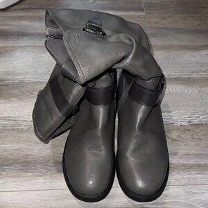 Gray Winter & Rain Boots